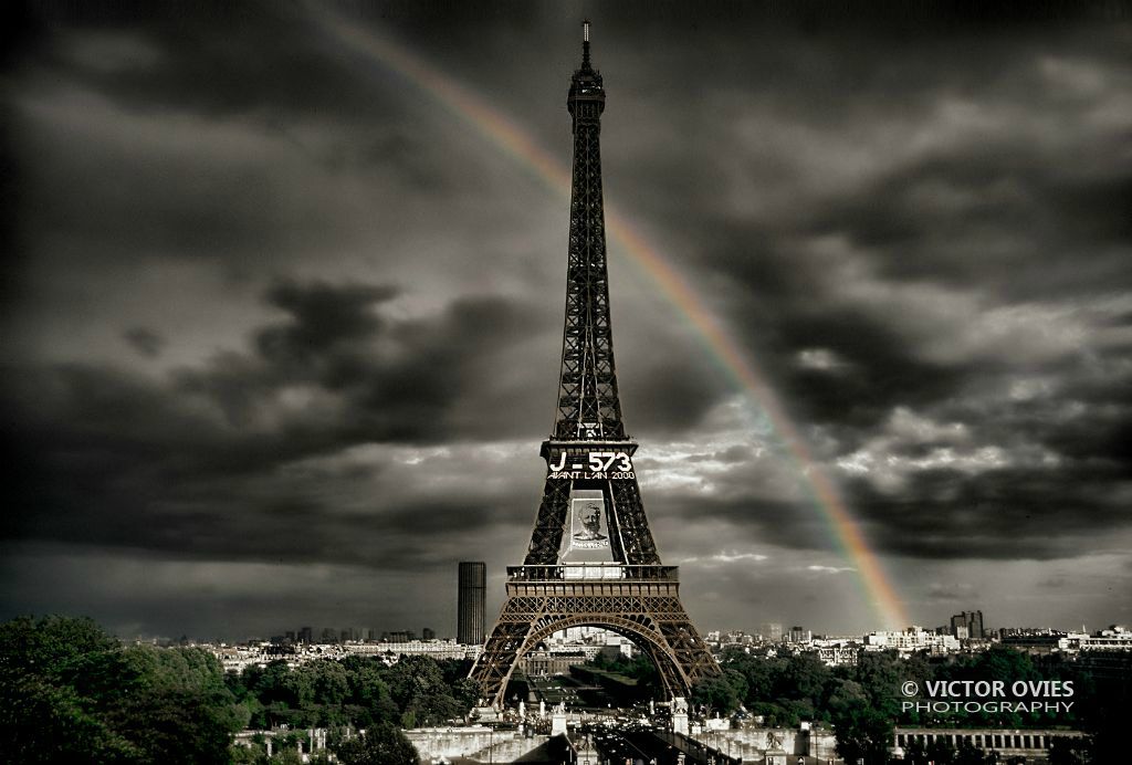 Paris - Tour Eiffel - 573 jours avant l'anne 2000